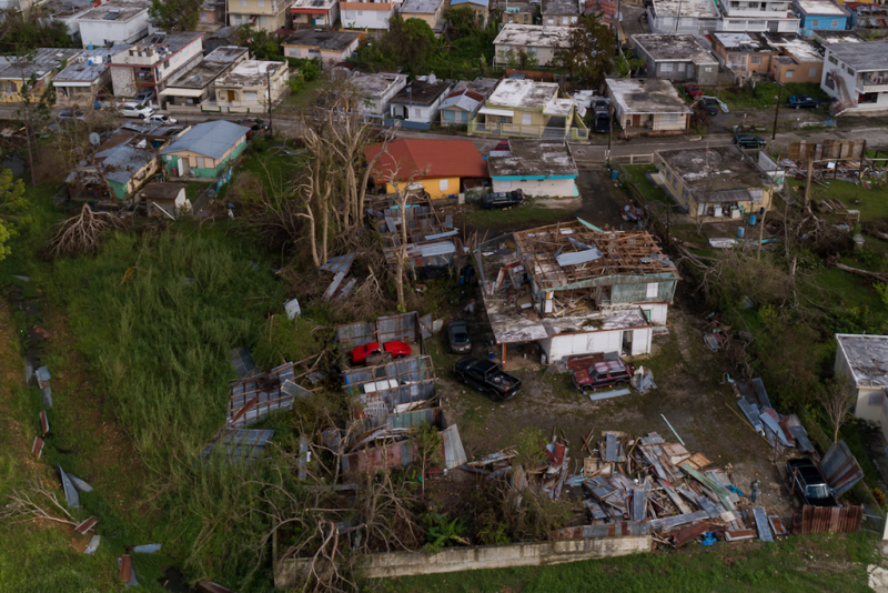 Hurrikan Maria beschädigte auf Puerto Rico 250.000 Häuser