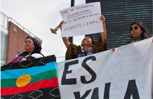 Mapuche fühlen sich von der Kongressbezeichnung "nacional“ nicht repräsentiert und fordern eine Änderung in "plurinacional"