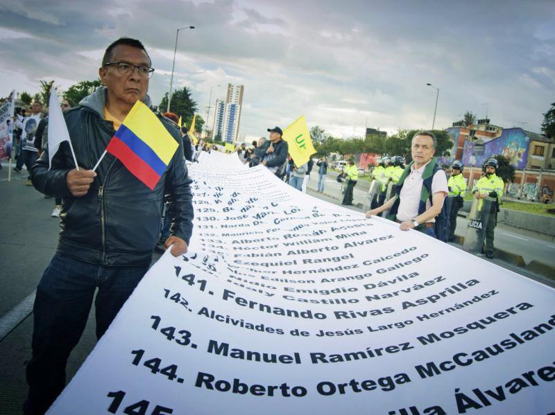Tausende nahmen im Juli in Kolumbien am “Marsch für das Leben” gegen die Gewalt und die tödlichen Angriffe auf soziale und politische Aktivisten teil