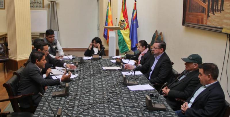 Verhandlungen im Senat von Bolivien über Neuwahlen