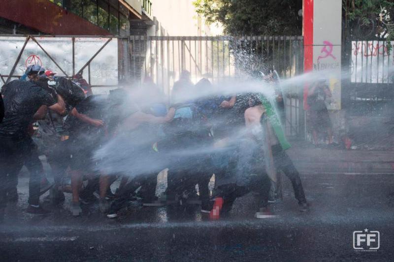 Polizeigewalt in Chile gegen Demonstrierende