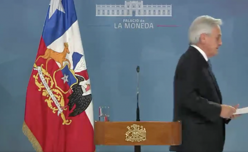 Soll gehen: Chiles Präsident Sebastián Piñera