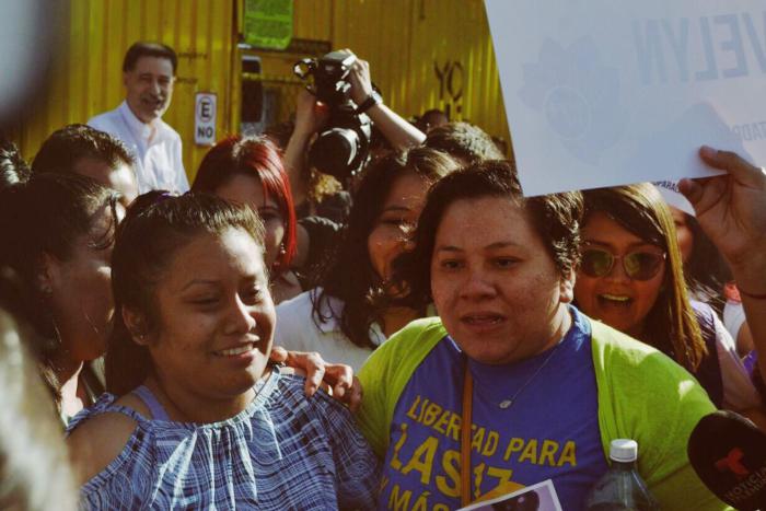 Nach 33 Monaten in Haft wurde Evelyn Hernández freigelassen