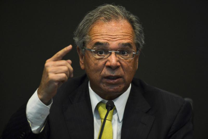 Sieht bei einer roten Zukunft in Argentinien schwarz: Brasiliens Wirtschaftsminister Paulo Guedes
