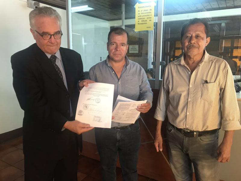 Vertreter der Landarbeiterorganisation Codeca fordern die sofortige Rücknahme des Ausnahmezustands