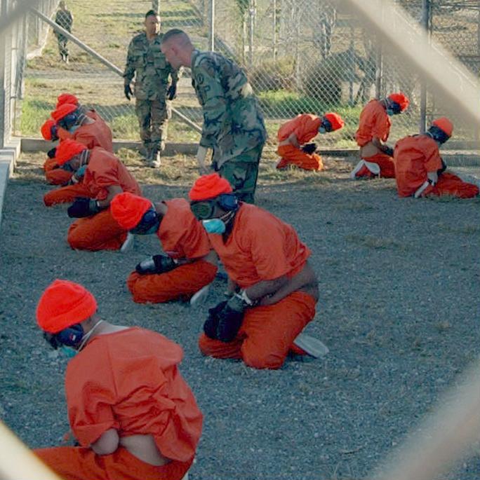 Gefangenenlager in Guantánamo Bay, hier in einer Aufnahme aus dem Jahr 2002