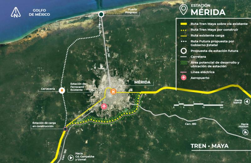 Der Tren Maya ist das größte Infrastrukturprojekt von Präsident Andrés Manuel López Obrador