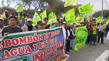 Nach wochenlangen Protesten in Peru gegen das Bergbaubauprojekt Tia María wurde dieses nun vorerst ausgesetzt