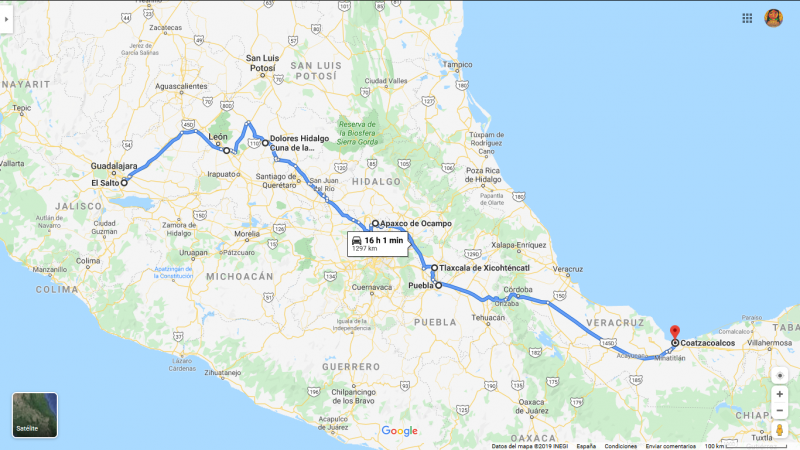 Karawane "Toxi-Tour": Knapp 1.300 Kilometer und acht Tage Anschauungsunterricht zu den Umweltverbrechen transnationaler und mexikanischer Unternehmen