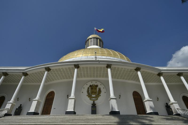 Sitz der Nationalversammlung in Caracas. Die Parlamentswahlen am 6. Dezember werden von Teilen der Opposition boykottiert