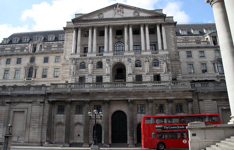 Sitz der Bank of England in London: Hier liegt Gold aus Venezuela