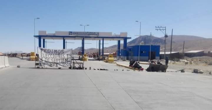 Auf vielen Straßen in Bolivien ist der Verkehr wegen der Blockaden zum Erliegen gekommen