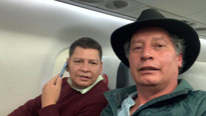 Nach internationalen Protesten konnten Dorado (links) und Navarro nach Mexiko ausreisen
