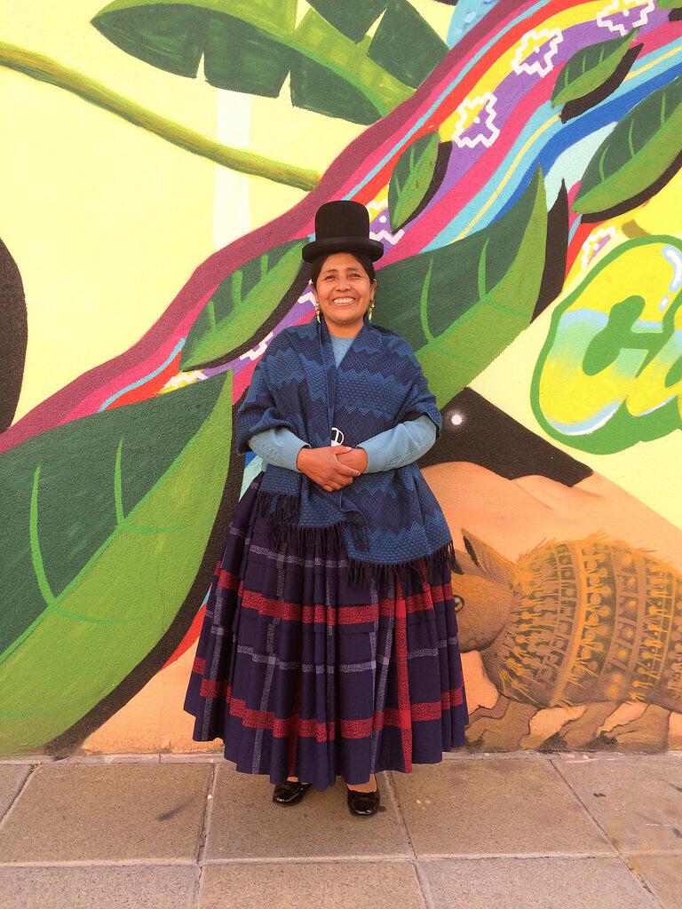 Francisca Alvarado Mamani kämpft seit über 30 Jahren für die Rechte indigener Frauen und Bäuerinnen