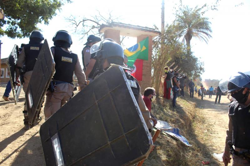 Brasilien: Militärpolizei vertrieb die Bauernfamilien mit Gewalt