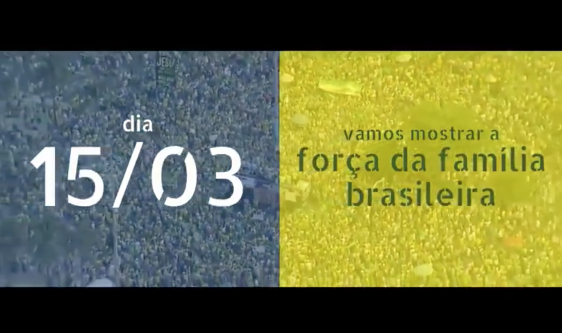 Screenshot aus dem umstrittenen Video, das in Brasilien per WhatsApp verbreitet wurde