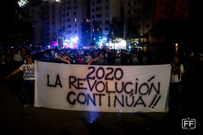 Vorsatz und Gewissheit für das neue Jahr in Chile: "2020 - Die Revolution geht weiter"