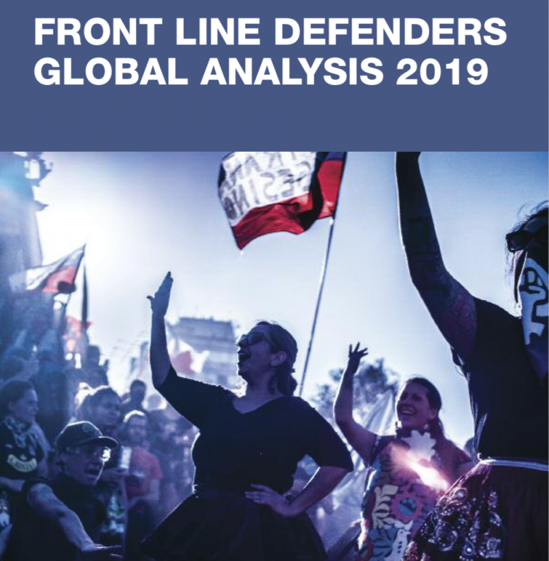 Bericht der Organisation Front Line Defenders zur Lage der Menschenrechte