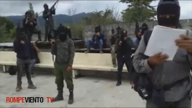 Am 19. August trat die bewaffnete Gruppe von Chenalhó erstmals mit einem Video an die Öffentlichkeit