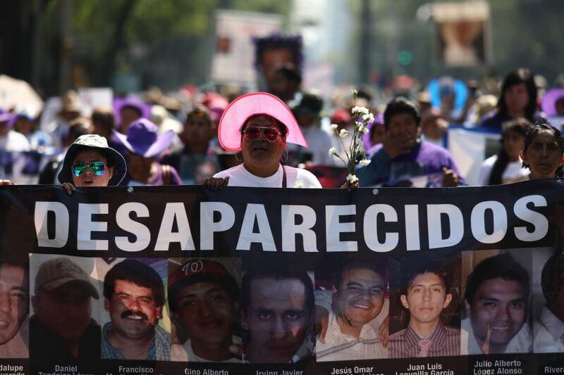 Angehörige fordern Aufklärung. Allein in den letzten vier Jahren sind in Mexiko um die 20.000 Menschen verschwunden