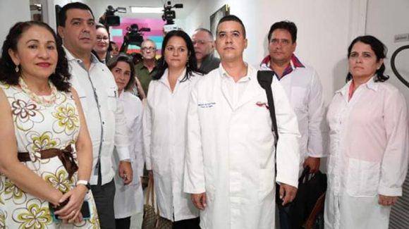 Auf Bitte der Regierung traf am 18. März eine Gruppe kubanischer Ärzte in Nicaragua ein, um Covid-19-Patienten zu behandeln