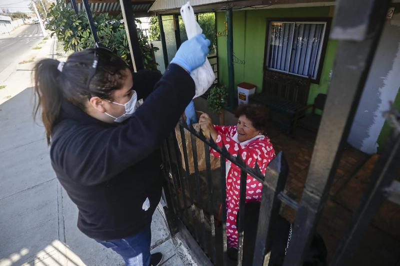 In Chile werden Ältere auch an ihrer eigenen Haustüre unterstützt