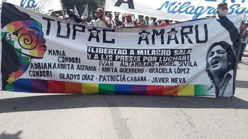 Die Basisbewegung Túpac Amaru fordert die Freilassung Salas und weiterer inhaftierter Mitglieder