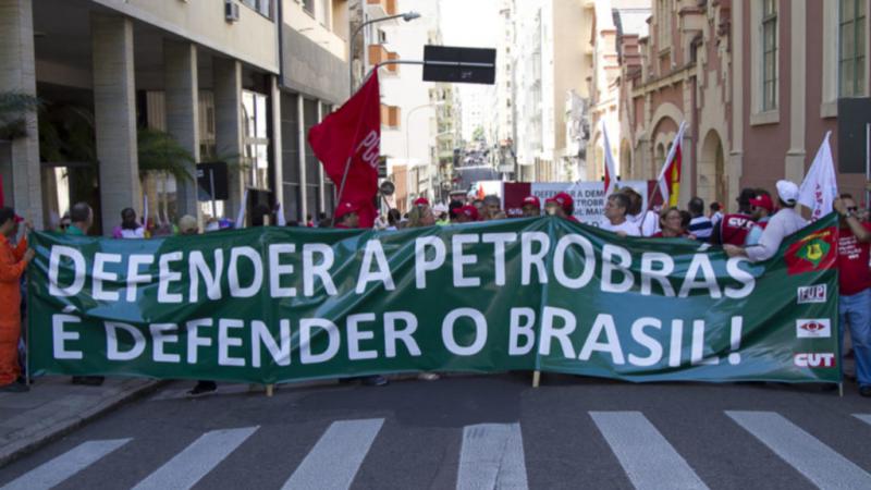 Seit Jahren kämpfen die Gewerkschaften in Brasilien gegen die weitere Privatisierung des staatlichen Erdölkonzerns Petrobras