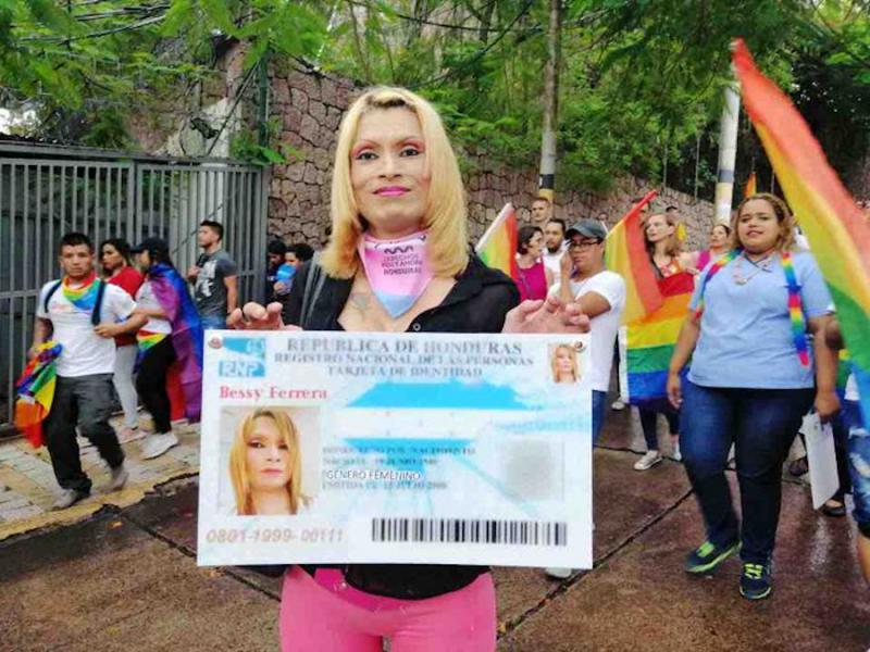 Bessy Ferrera wurde am 8. Juli 2019 in Tegucigalpa erschossen