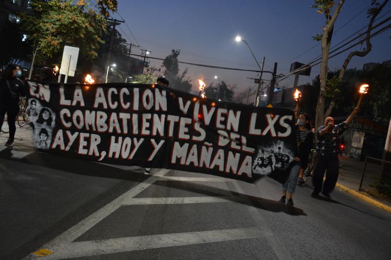 Demonstration in Independencia