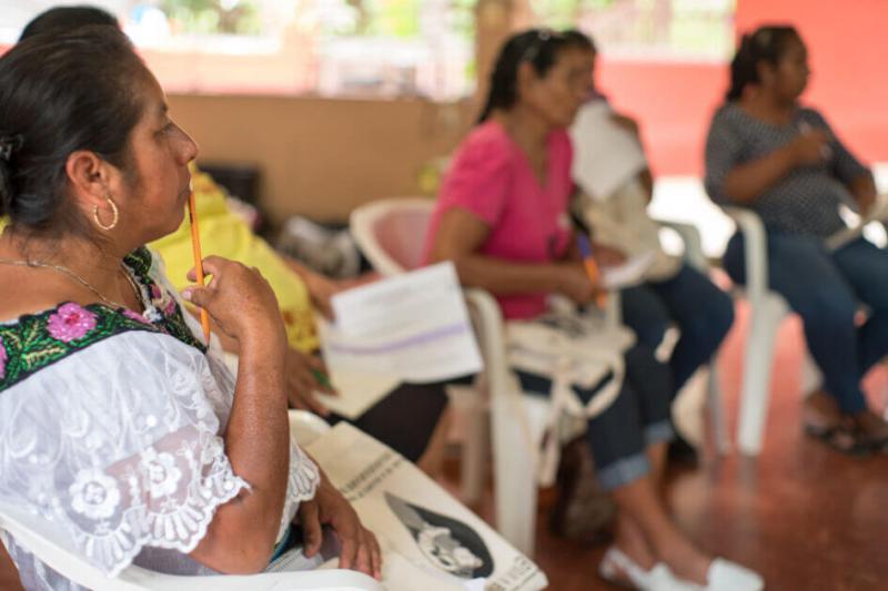 Frauen tagten über soziale Konflikte und Umwelt in Chiapas