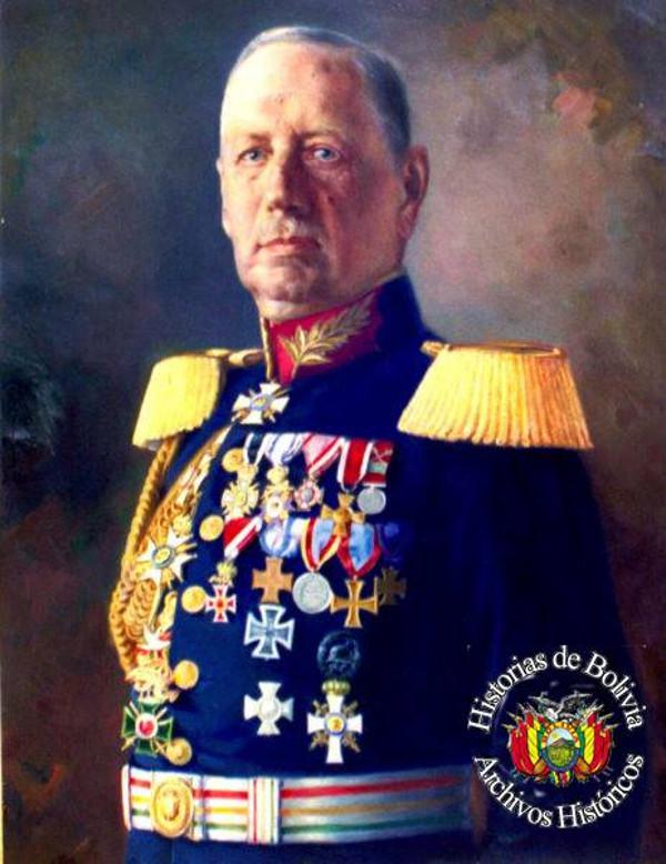 General Hans Kundt in Bolivien