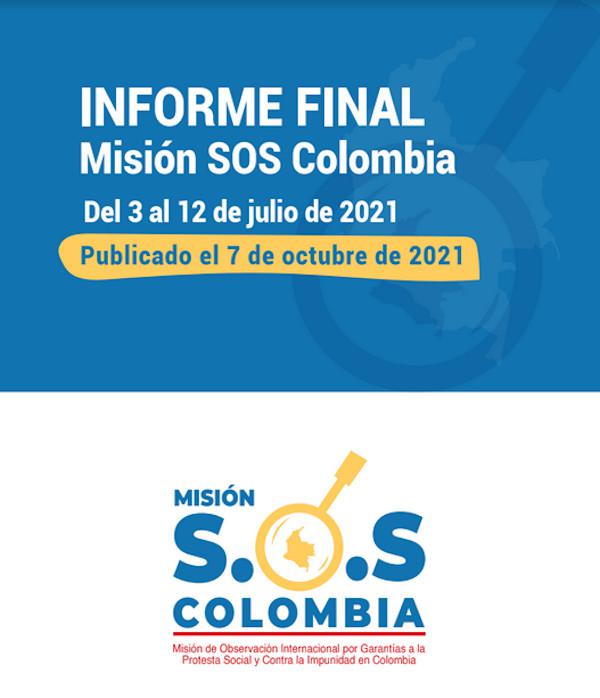 SOS Colombia hat den Abschlussbericht vorgelegt