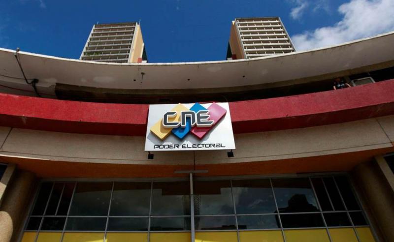 Sitz des CNE in der Hauptstadt Caracas