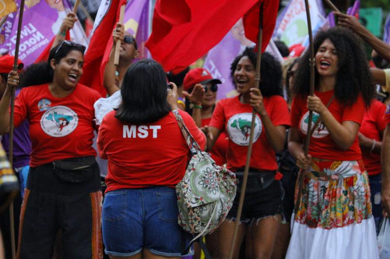 Die MST beteiligte sich am Tag der Unabhängigkeit am landesweiten "Schrei der Ausgeschlossenen", hier in Bélem