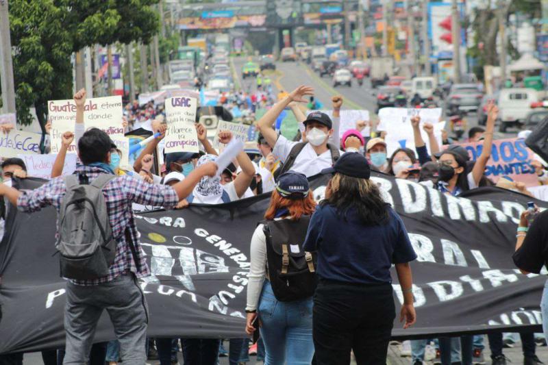 In Guatemala reißen die Proteste gegen die Regierung nicht ab