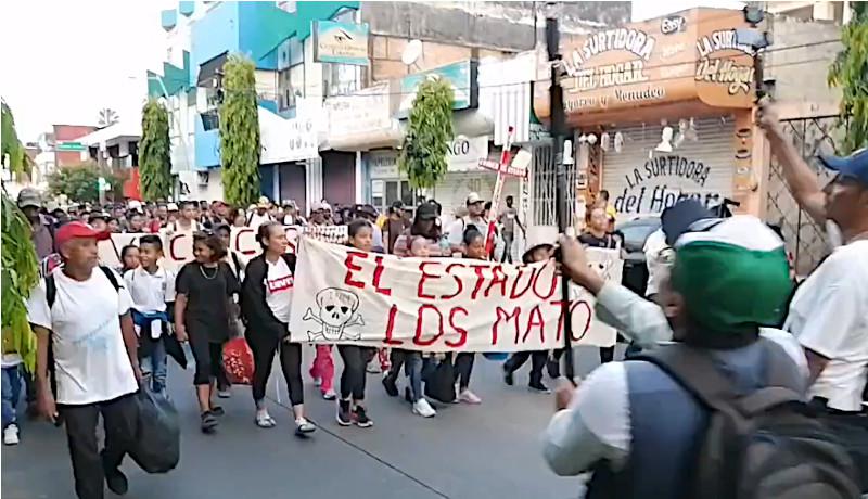 "Der Staat hat sie getötet": Proteste nach dem Brand in der INM-Haftanstalt in Chihuahua