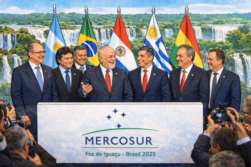 Die Vertreter:innen des Mercosur kommen heute in Brasilien zusammen
