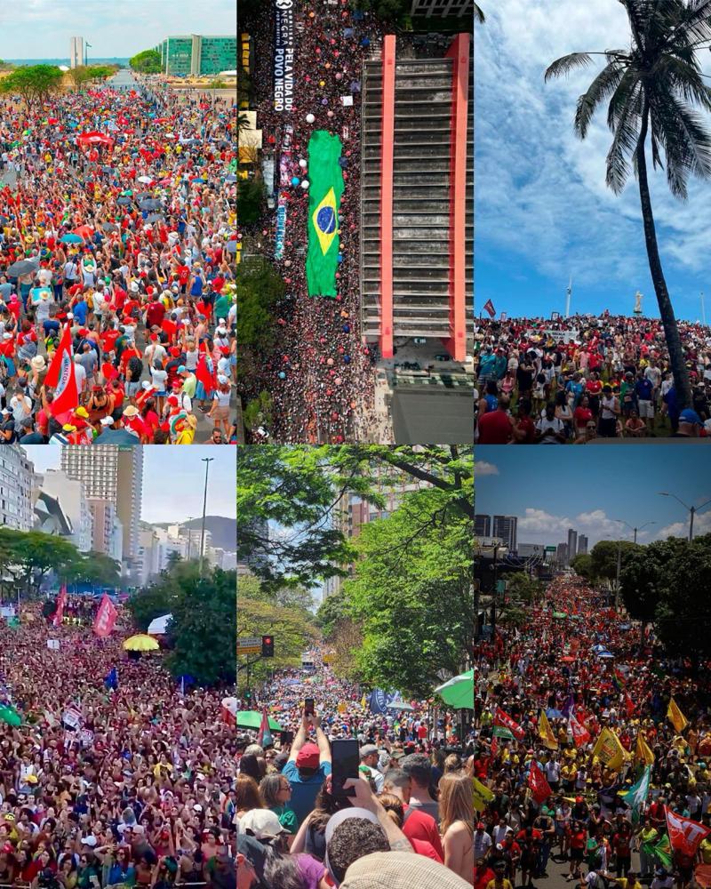 Hunderttausende haben gegen die Amnestie für Bolsonaro demonstriert