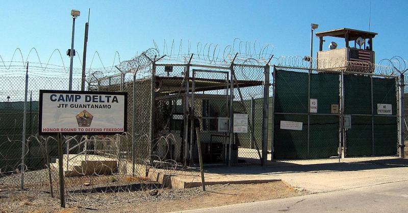 Eingang zum Camp Delta, Guantanamo Bay