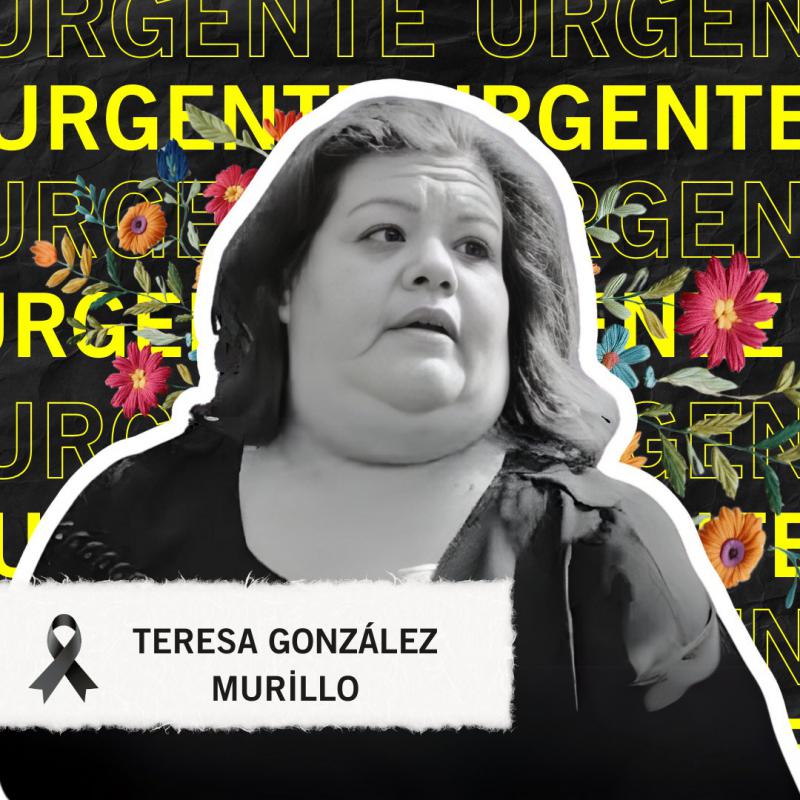 Trauer um Teresa Gonzáles Murillo