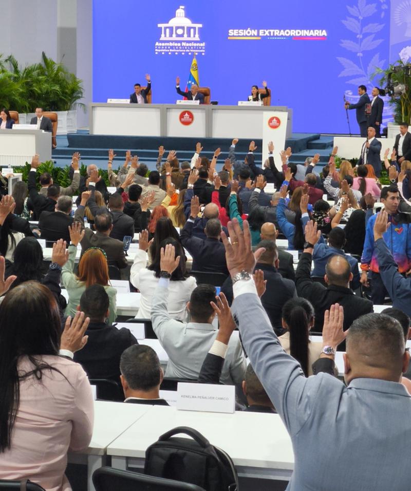 Das Parlament in Venezuela stimmte für das Erdölabkommen mit den USA, ohne den genauen Wortlaut zu kennen