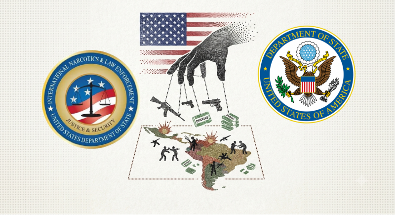 Mit der Drogenbekämpfung öffnen die USA die Tür zur Kontrolle der strategischen Verkehrs- und Infrastrukturnetze in Südamerika