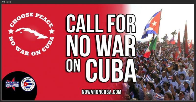 In den USA verstärken sich die Aktivitäten gegen die Blockade und gegen die Kriegsdrohungen gegenüber Kuba