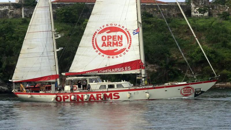 Das Schiff der Hilfsorganisation Open arms hat Kuba erreicht