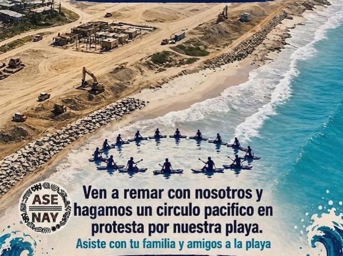 Die vielfältigen Proteste gegen die Privatisierung des Strandes Las Cocinas in Nayarit zeigen Wirkung