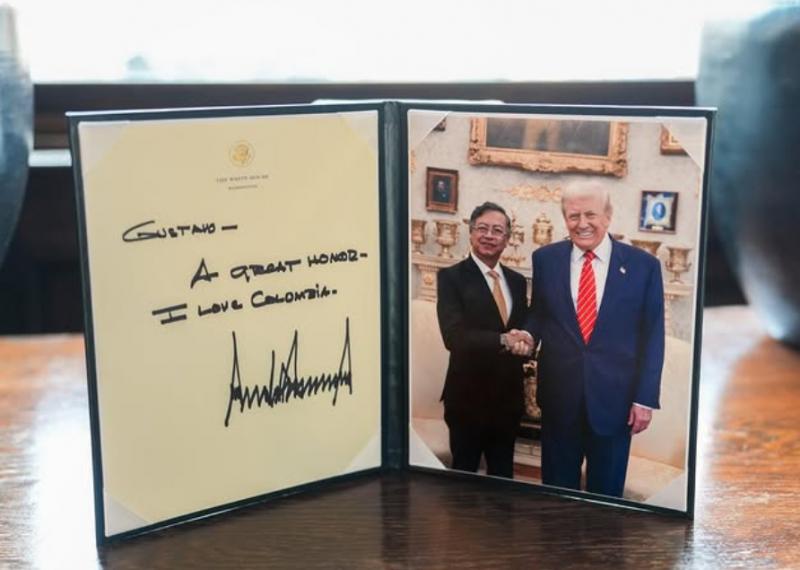Wie aus einem Familienalbum. Foto von Gustavo Petros Instagram.