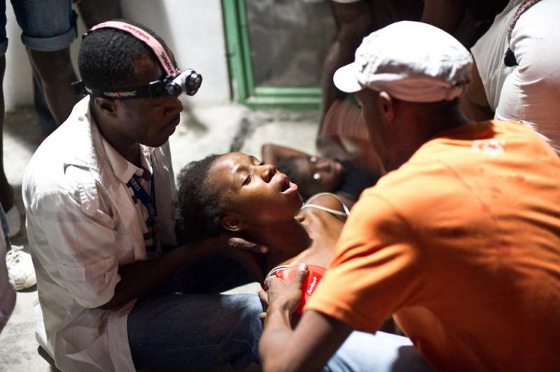 Spenden für kubanische Ärzte in Haiti