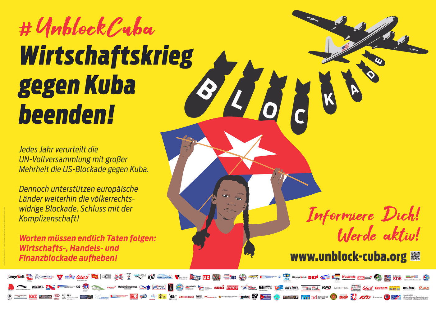 #UnblockCuba - Wirtschaftskrieg gegen Kuba beenden