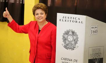 Muss in die zweite Runde: Dilma Rousseff Muss in die zweite Runde: Dilma Rousseff